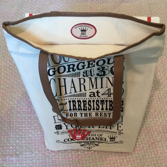 NWT The  Wisdom of Coco Chanel Tote Bag - Picture 3 of 5